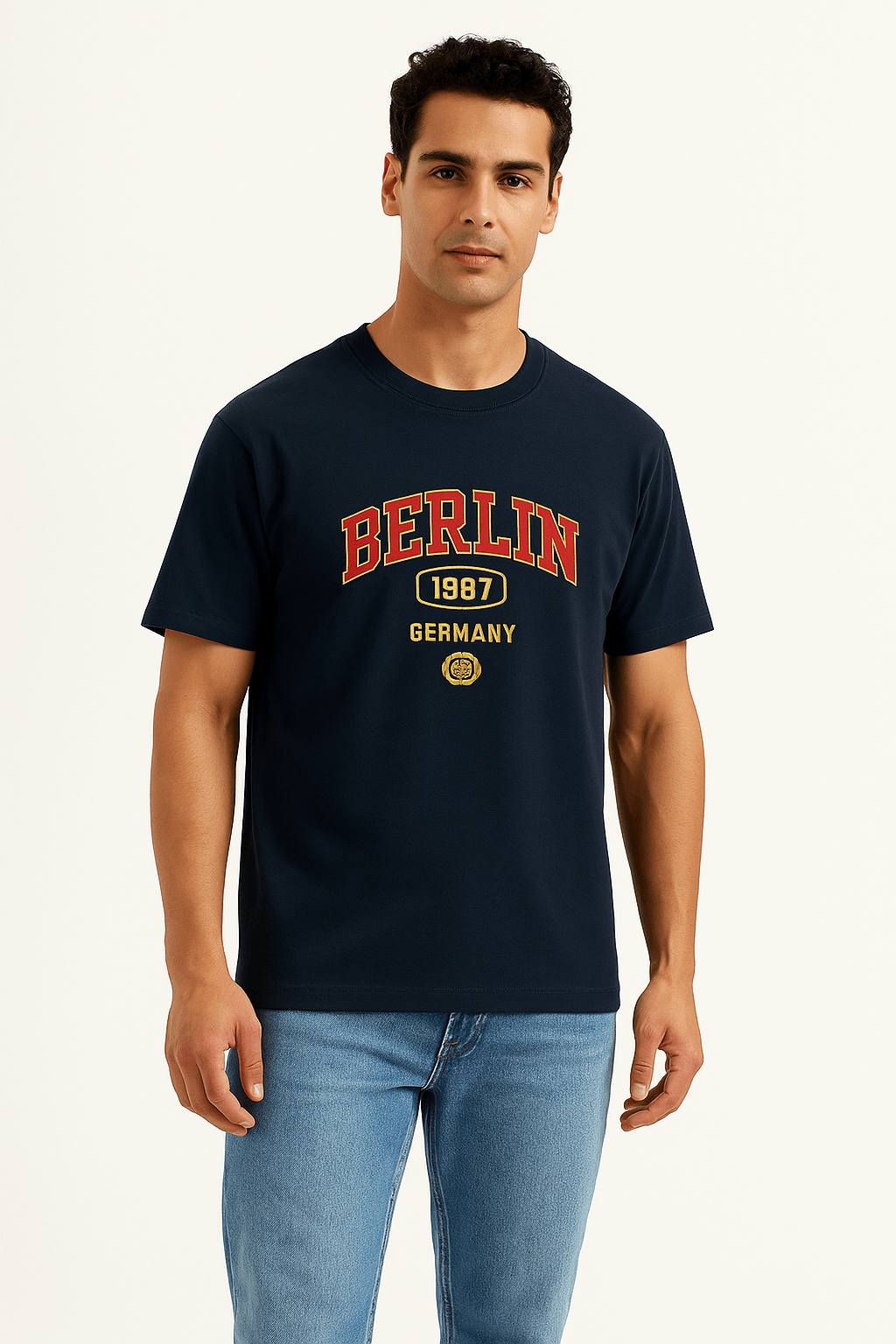 BERLIN – Unisex Oversized Classic T-Shirt | Euro Streetwear Edit - Not Basic Co.