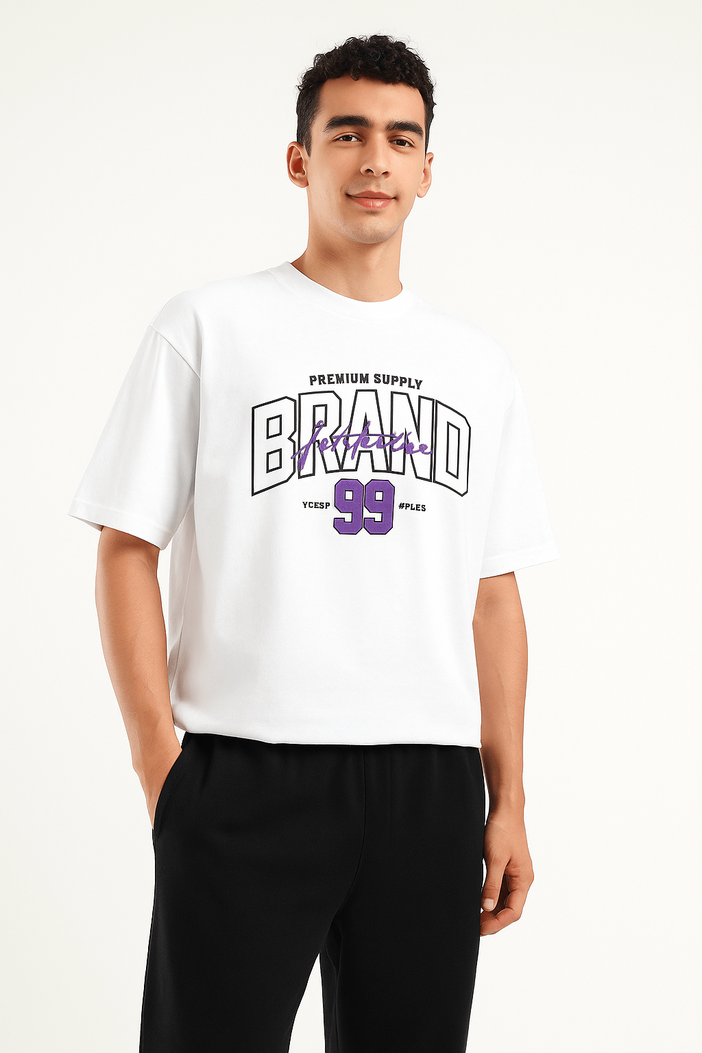 Brand Authentic - Unisex Oversized Tee - Not Basic Co.