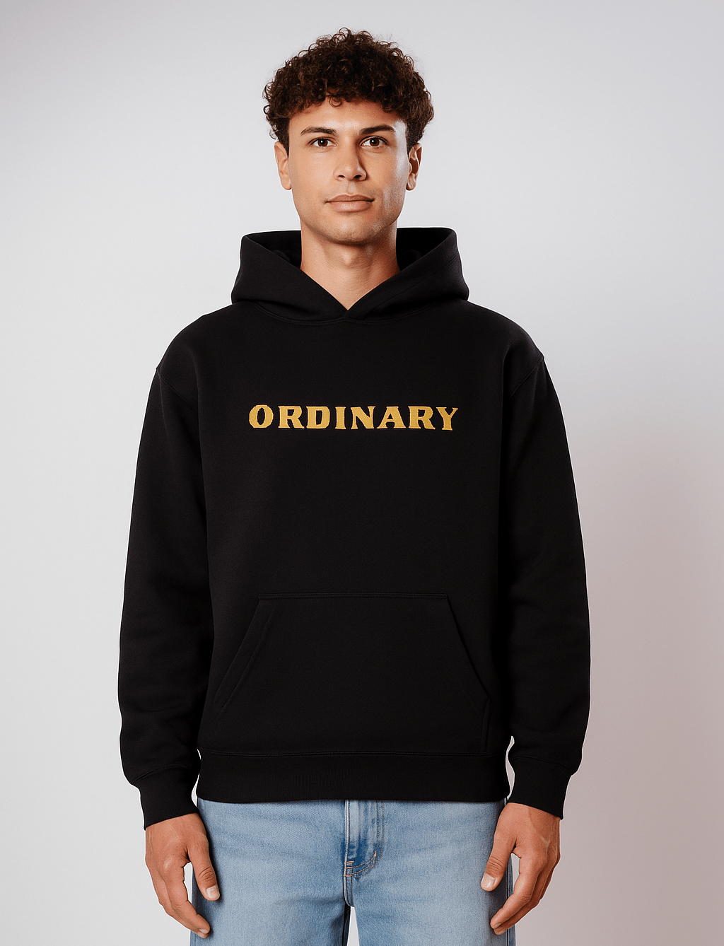 “ORDINARY” Streetwear Hoodie - Not Basic Co.